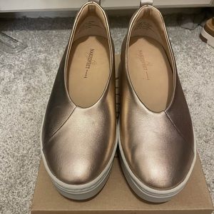Naked Shoes Brand platform flats! So cute. Brand new